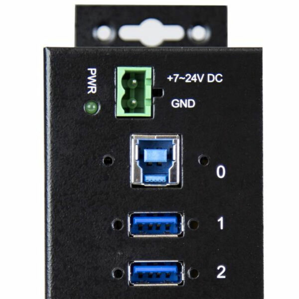 Hub USB Startech ST1030USBM           Negro - Imagen 2