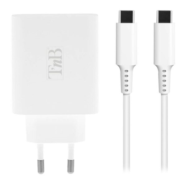 Cargador de Pared + Cable USB-C T'NB CHNBTINY65 65 W - Imagen 2