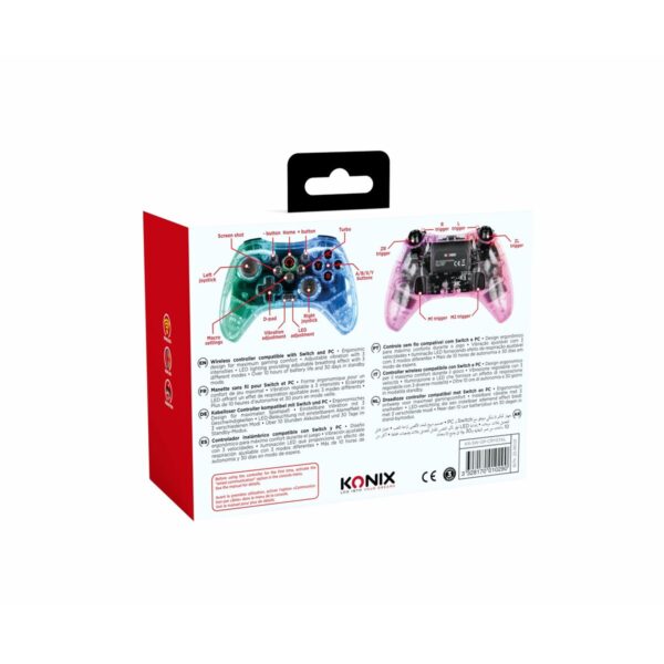 Mando Gaming KONIX Crystal - Imagen 5