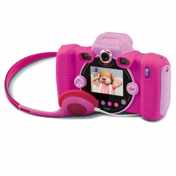 Cámara de fotos infantil Vtech Kidizoom Duo DX Rosa - Imagen 2