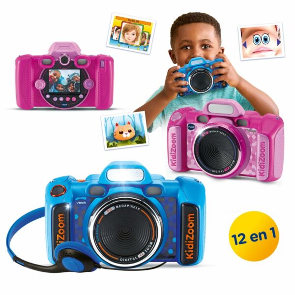 Cámara de fotos infantil Vtech Kidizoom Duo DX Rosa - Imagen 6