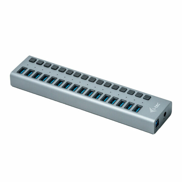 Hub USB i-Tec U3CHARGEHUB16 Gris 90 W - Imagen 2