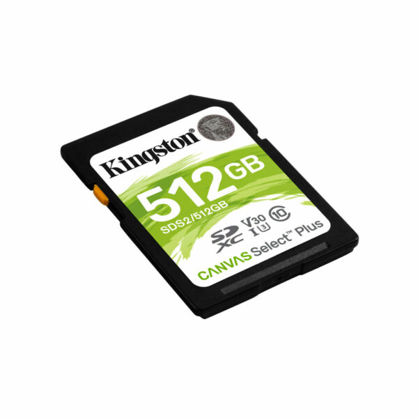 Tarjeta de Memoria SD Kingston Canvas Select Plus 512 GB - Imagen 2