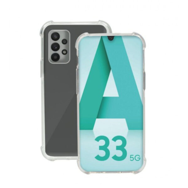 Funda para Móvil Mobilis   Negro Transparente Samsung Galaxy A33 5G