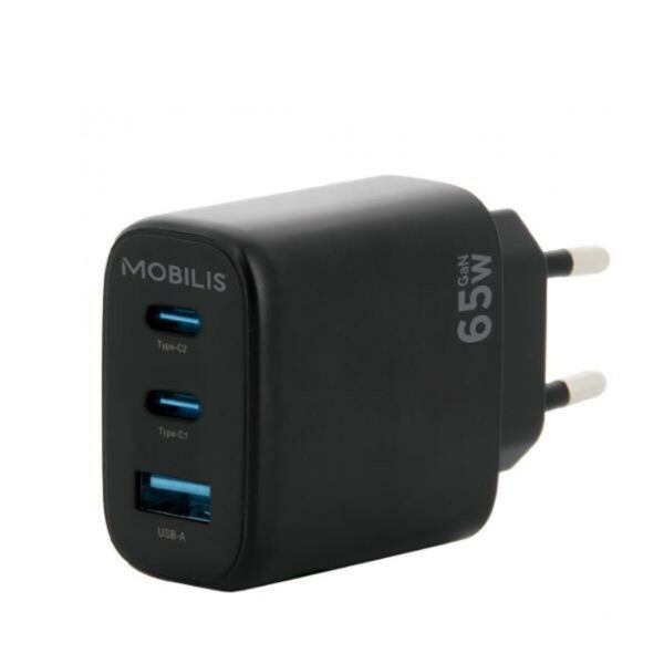 Cargador de Pared Mobilis 001364 Negro 65 W - Imagen 2