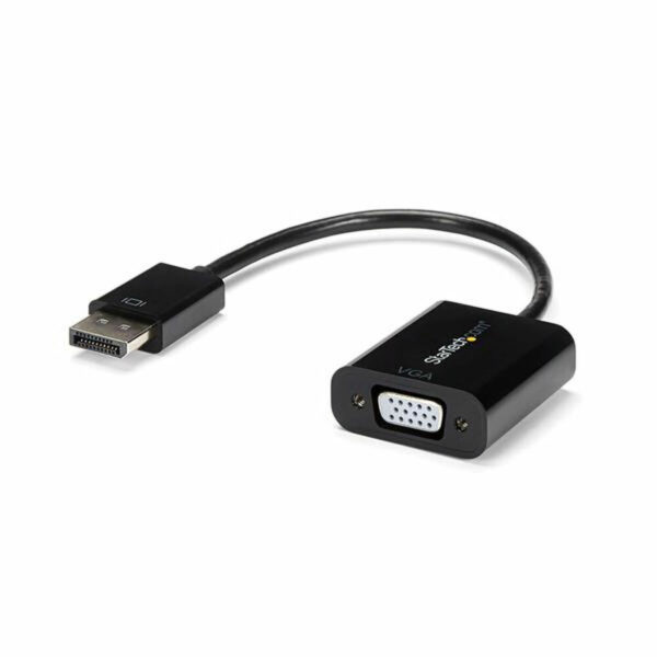 Adaptador DisplayPort a VGA Startech DP2VGA3 Negro - Imagen 2