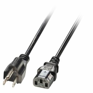 Cable Alimentación C13 LINDY 30338 Negro