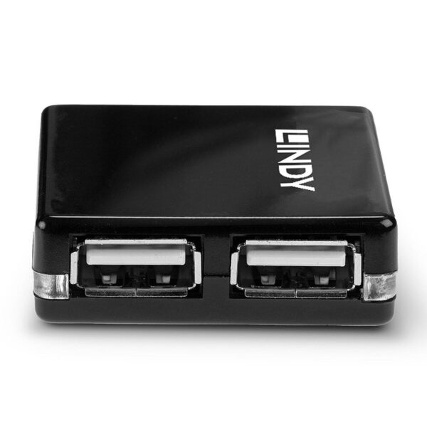 Hub USB LINDY 42742 Negro - Imagen 2