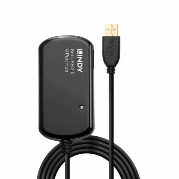 Hub USB LINDY 42781 Negro - Imagen 2