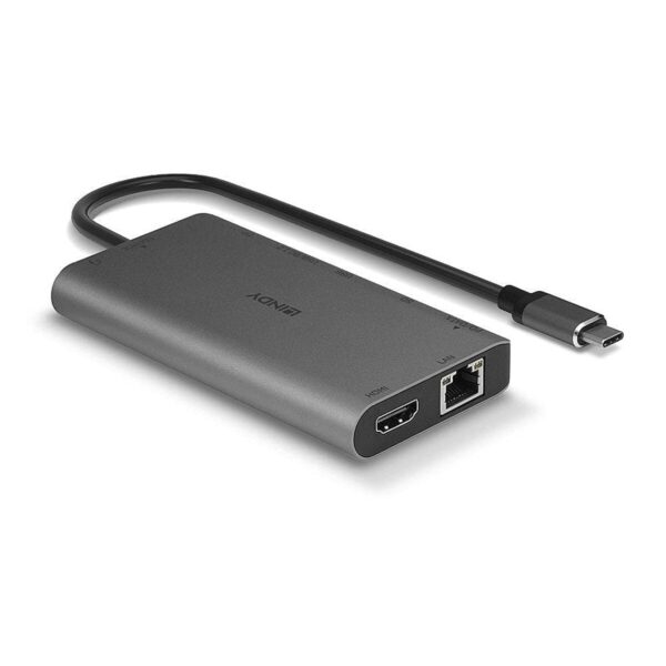 Dockstation LINDY 43323 Gris - Imagen 3