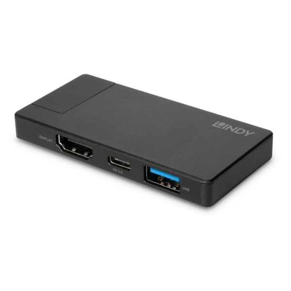 Hub USB LINDY 43336 Negro - Imagen 2