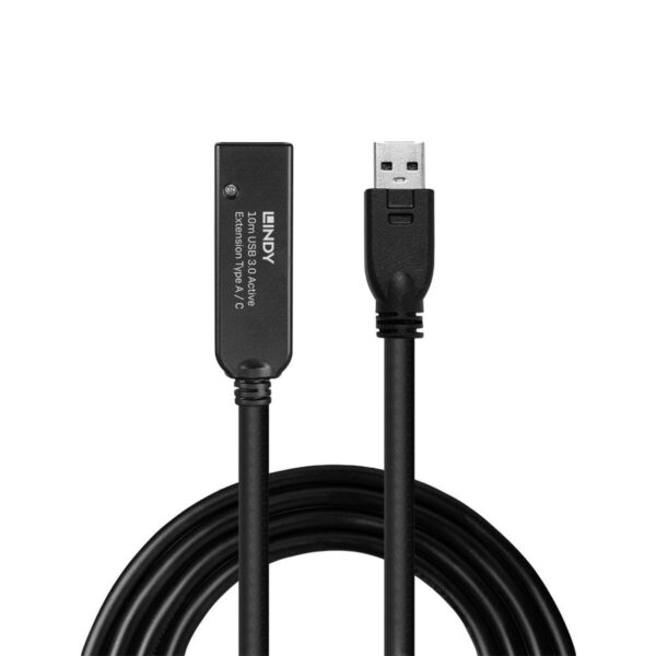 Cable USB LINDY 43376 Negro 10 m (1 unidad) - Imagen 2
