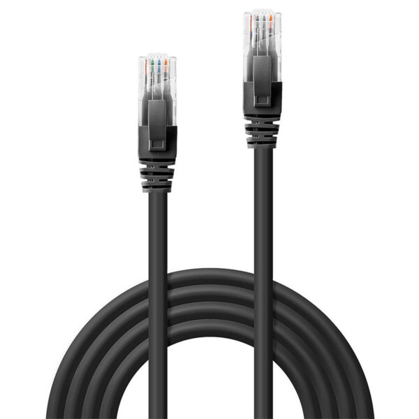 Cable de Red Rígido UTP Categoría 6 LINDY 48078 2 m Rojo Negro 1 unidad - Imagen 2