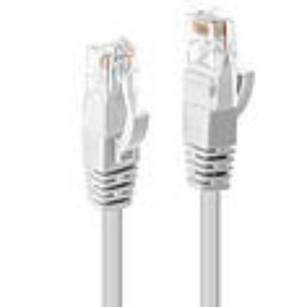 Cable de Red Rígido UTP Categoría 6 LINDY 48095 Blanco 5 m 1 unidad - Imagen 2