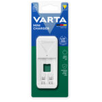 Cargador de Pilas Varta 57656 101 401 Mini 2 Pilas Blanco AA/AAA
