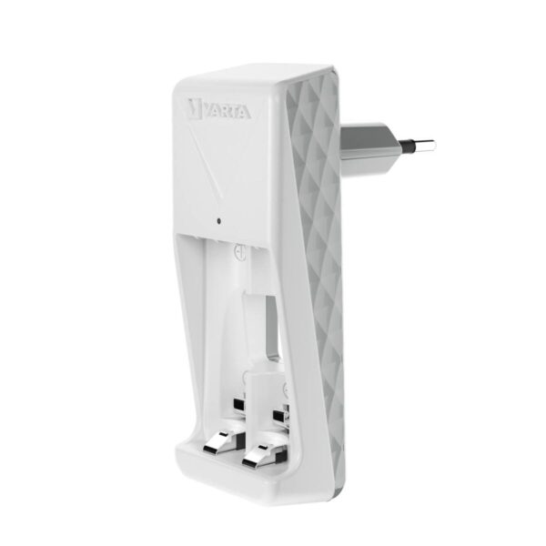 Cargador de Pilas Varta 57656 101 401 Mini 2 Pilas Blanco AA/AAA - Imagen 4