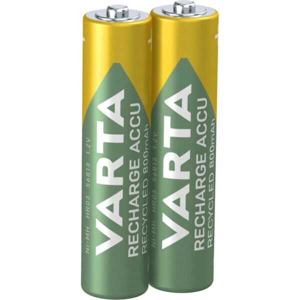 Pilas Recargables Varta AAA 800MAH  2UD 1,2 V 800 mAh AAA - Imagen 2