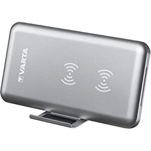 Power Bank Inalámbrico Varta Fast Wireless Plata - Imagen 3