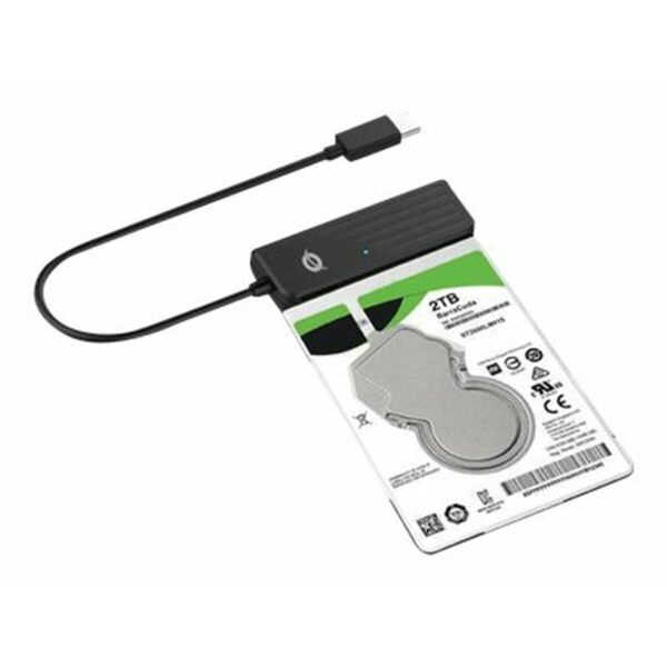 Adaptador USB a SATA para Disco Duro Conceptronic ABBY02B 2,5" - Imagen 2