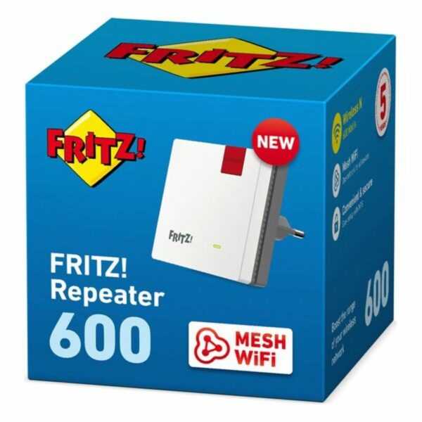 Punto de Acceso Repetidor Fritz! 20002885 2.4 GHz 600 Mbps Blanco - Imagen 2
