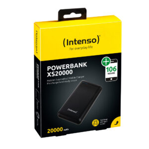 Powerbank INTENSO XS20000 Negro 20000 mAh