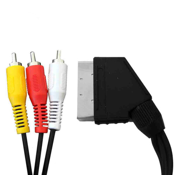 Cable 3 x RCA a Euroconector EDM 51223 Euroconector RCA - Imagen 2