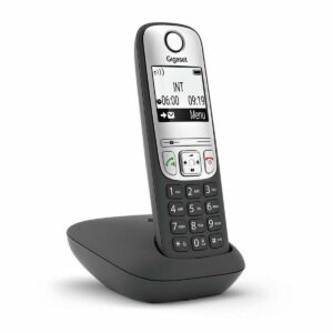 Teléfono Inalámbrico Gigaset S30852-H2810-D201 Negro Negro/Plateado
