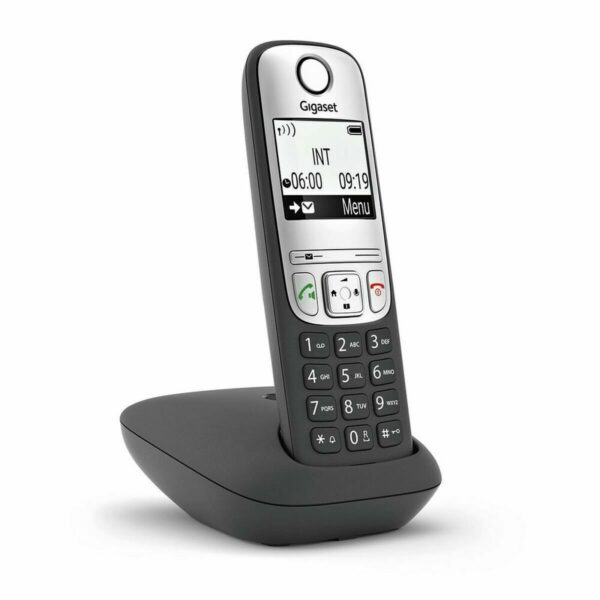 Teléfono Inalámbrico Gigaset S30852-H2810-D201 Negro Negro/Plateado