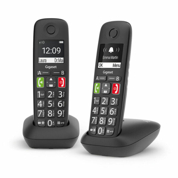 Teléfono Inalámbrico Gigaset E290 Duo Negro - Imagen 2