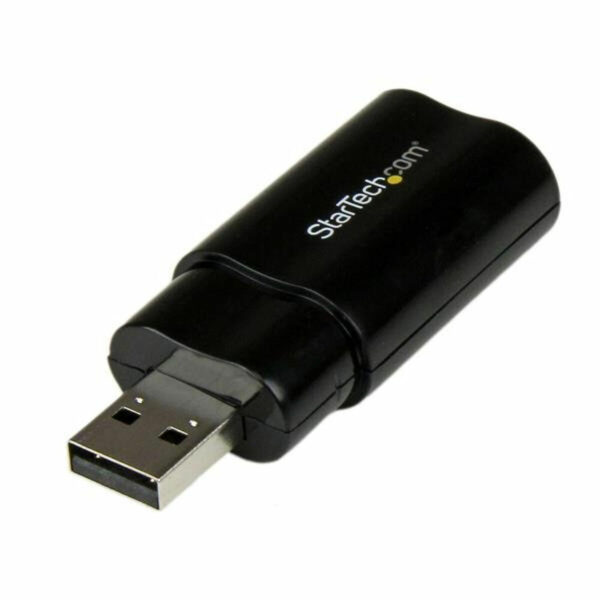 Tarjeta de Sonido Externa USB Startech ICUSBAUDIOB Negro - Imagen 2