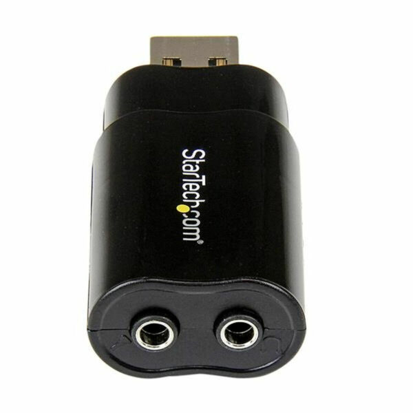 Tarjeta de Sonido Externa USB Startech ICUSBAUDIOB Negro - Imagen 3