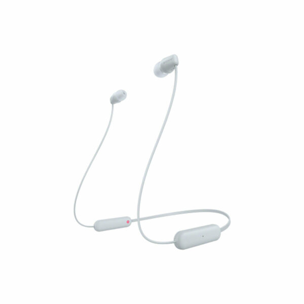 Auriculares Bluetooth Sony WIC100W.CE7 Blanco