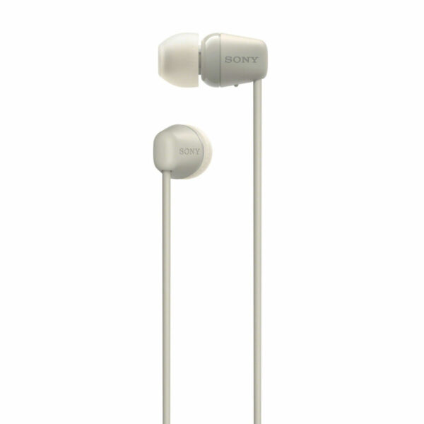 Auriculares Bluetooth Sony WI-C100 Beige - Imagen 2