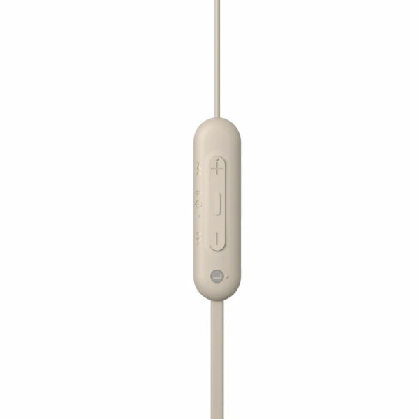 Auriculares Bluetooth Sony WI-C100 Beige - Imagen 3
