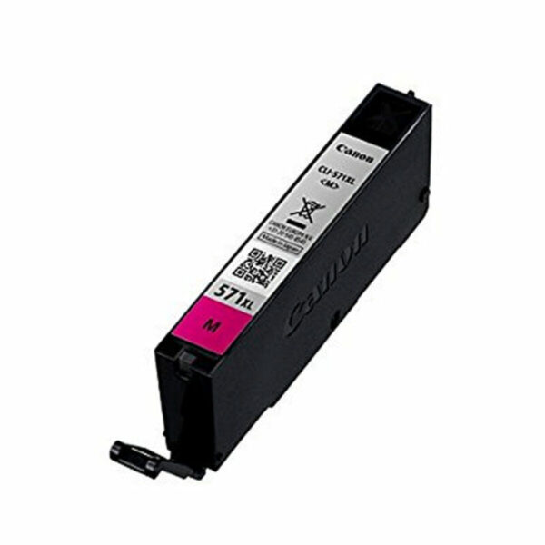 Cartucho de Tinta Original Canon CLI-571M XL Magenta - Imagen 2