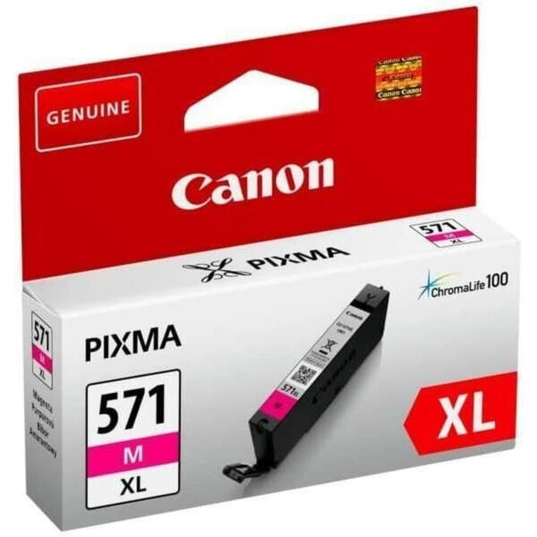 Cartucho de Tinta Original Canon CLI-571M XL Magenta - Imagen 3