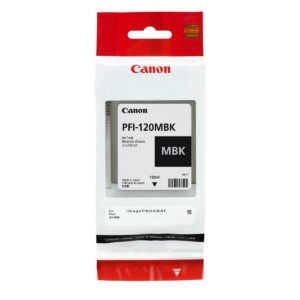 Cartucho de Tinta Original Canon PFI-120MBK Negro Negro mate