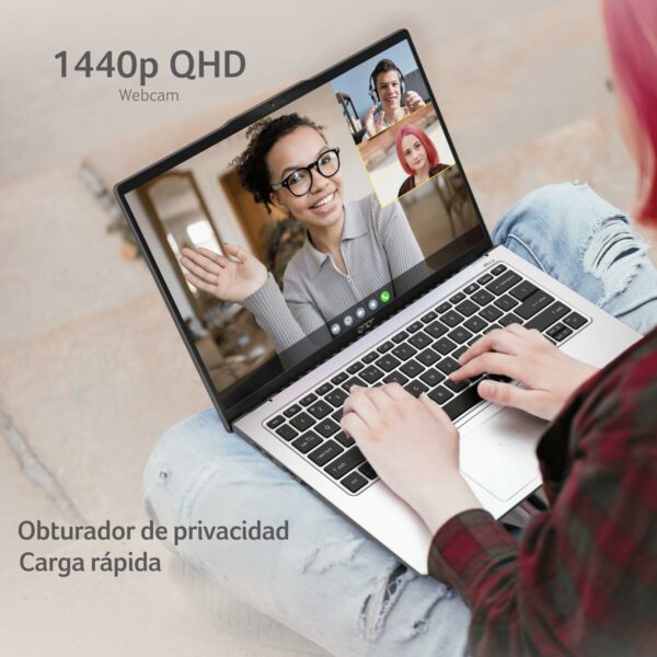 Laptop Acer NX.KWMEB.002 14" Intel Core Ultra 7 155u 16 GB RAM 512 GB SSD - Imagen 6