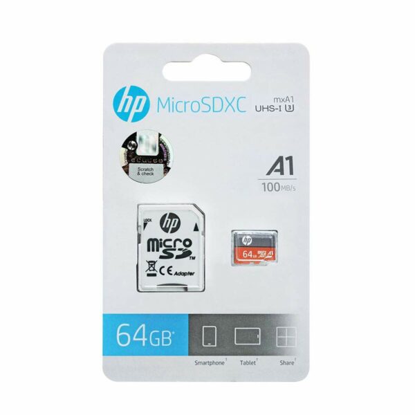 Tarjeta de Memoria Micro SD con Adaptador HP HFUD064-1V31A 64 GB - Imagen 4