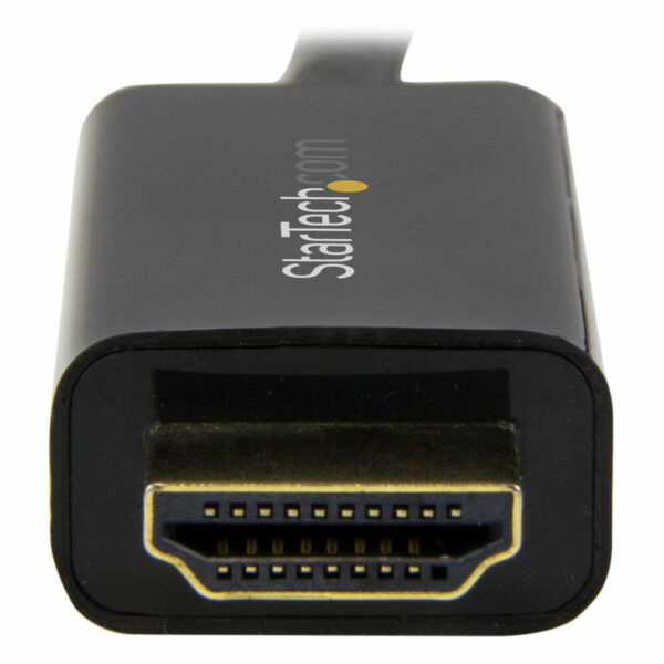 Cable DisplayPort a HDMI Startech DP2HDMM2MB           (2 m) Negro - Imagen 3
