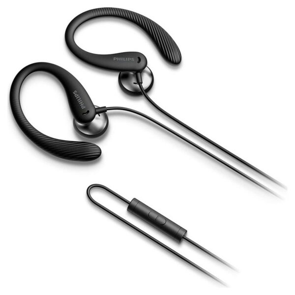 Auriculares deportivos Philips Negro - Imagen 2