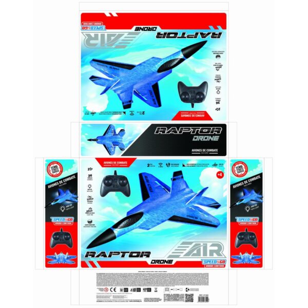 Helicóptero con Radiocontrol Colorbaby (2 Unidades) - Imagen 8