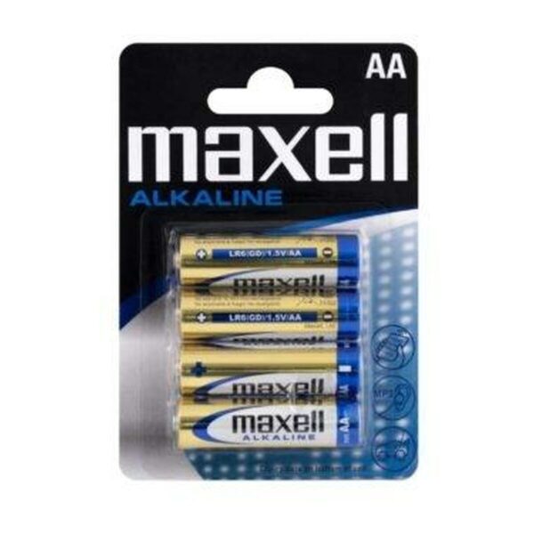 Pilas Alcalinas Maxell LR06 (12 Unidades) - Imagen 2