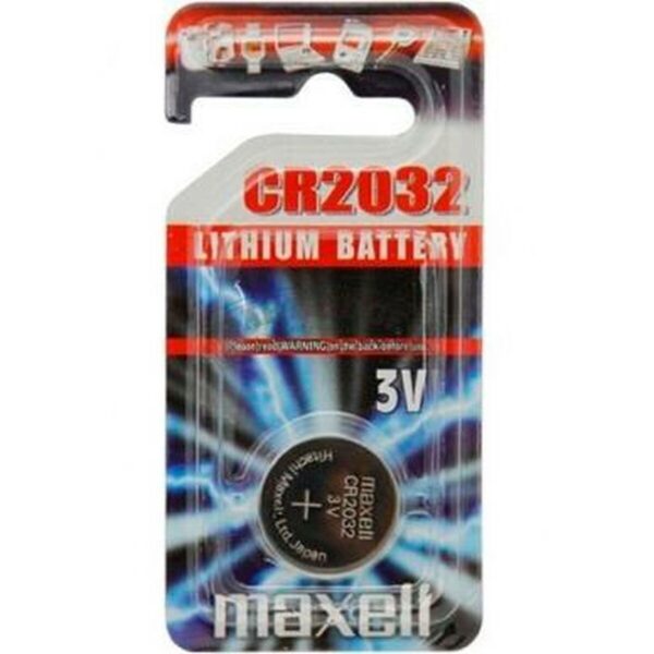 Pila de botón Maxell 10238500 3V CR2032 Litio (10 Unidades) - Imagen 2