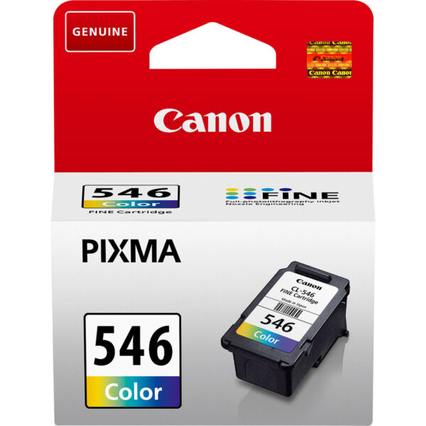 Cartucho de Tinta Original Canon CL-546 Tricolor