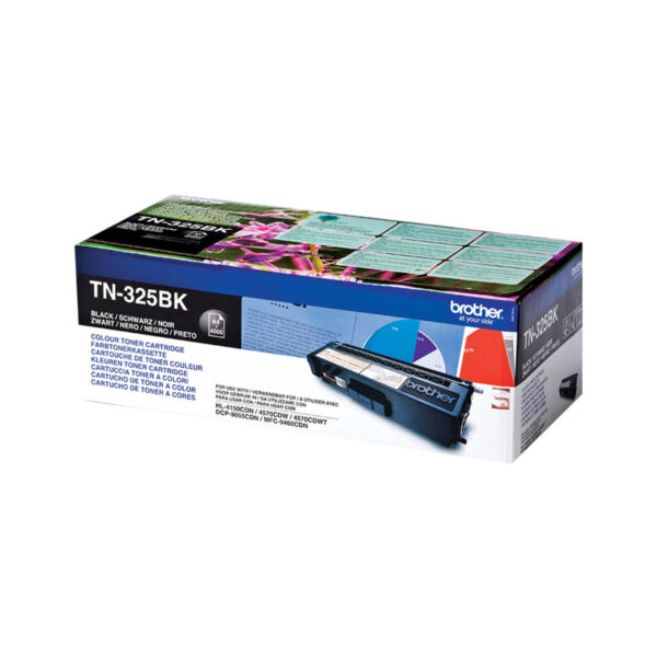 Tóner Original Brother TN325BK Negro - Imagen 2