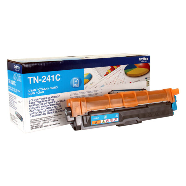 Tóner Original Brother TN-241C Negro Cian