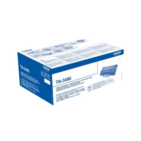 Tóner Original Brother TN-3480 Negro - Imagen 3