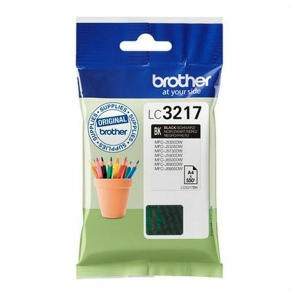 Cartucho de Tinta Original Brother LC-3217BK Negro - Imagen 2