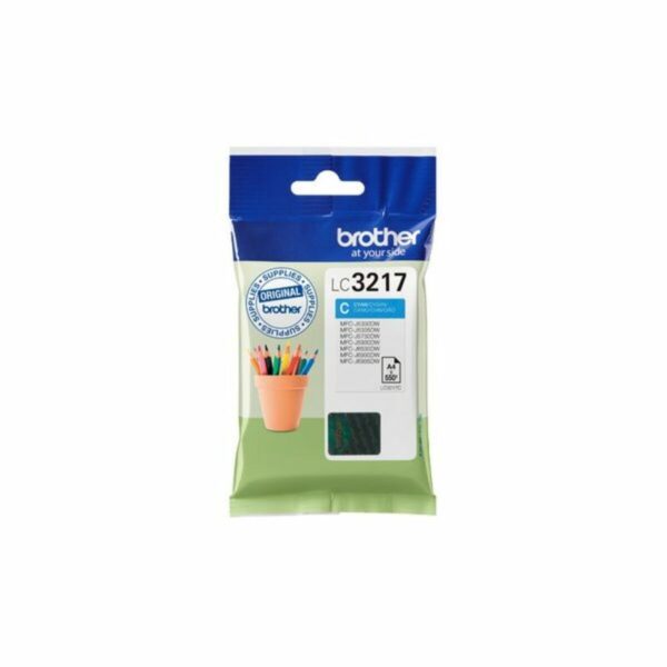 Cartucho de Tinta Original Brother LC-3217C Cian - Imagen 5